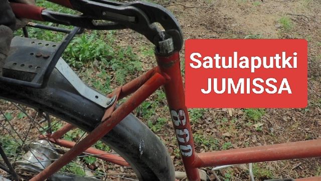 Lujasti on hapettunut talven aikana