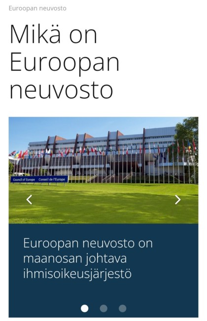 Mikä on Euroopan Neuvosto?